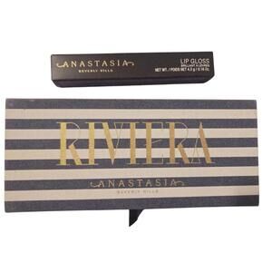 Anastasia Beverly Hills Bundle; Riviera Pallette & Vanilla Scented Lip Gloss